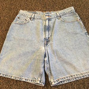 Levi's Vtg Y2K Women's Hi Rise Denim Shorts 14R